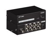 MT VIKI 8 Ports BNC Video Splitter Distribution Amplifier MT 108BC