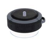 NEK Tech Bluetooth 3.0 5W Waterproof Speaker Suction Cup Mic Hands Free Speakerphone – Grey