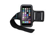 NEK Electronic 5.5 Sport Running Armband with Premium Flexible Case Cover for iPhone 6 Plus Black