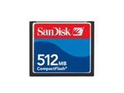 SanDisk 512 MB CompactFlash Card SDCFB 512 A10