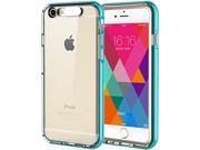 NEK Tech LED Flash Remind Incoming Call Blinking TPU Bumper Frame Protector Skin Case Cover for Iphone 6 4.7 Blue Gold light green