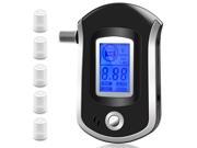 NEK Tech AT6000 Breath Alcohol Tester Professional Portable Breathalyzer with 5 Mouthpieces and LCD Display