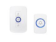 NEK Tech Plug in Wireless Doorbell Hi Tech Easy Door Chime Operating at 500 Feet Range with 32 Led Flashing Chimes 4 Level Adjustable Volume Battery Included