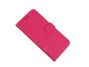 Pink Luxury Leather ID Card Wallet Case Cover For Samsung Galaxy S6 Edge G9250
