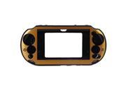 Aluminum and Plastic Protective Case for Sony PS Vita 2000 Gold