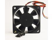 60mm 25mm Case Fan 12V IP55 Waterproof 27CFM 3pin Ball Brgs 4 Screws 312a* Listed for charity