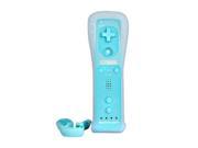 Light Blue Remote Controller Case Built in Motion Plus for Nintendo Wii