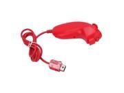 Nunchuck Nunchuk Video Game Controller for Nintendo WII Console Red