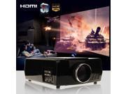3000 Lumens HD 1080P LED Projector Home Movie Theater 3D VIEW VGA USB HDMI TV