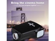 Portable 1080P Mini Projector Home Theater LCD LED Multimedia USB VGA AV ATV TF