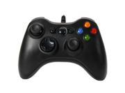 USB Wired Joypad Controller Like Xbox 360 for PC Game Window 7 Black