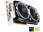 MSI GeForce GTX 1060 3GB DirectX 12 GTX 1060 ARMOR 3G OCV1 192 Bit GDDR5 PCI Express 3.0 x16 HDCP Ready ATX Video Graphics Cards