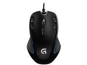 Logitech G300s Optical Gaming Mouse Wired 2500 dpi Grey Both Hands