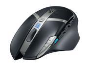 Logitech G602 Gaming Mouse with 250 Hour Battery 11 Programmable RF Wireless USB Optical 2500 dpi Black