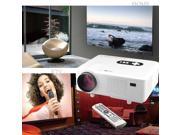 6000 Lumens LED Projector Home Theater USB TV 3D HD 1080P Business VGA HDMI OHY