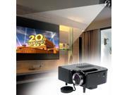 Mini HD 1080P LED Projector Home Cinema Theater Multimedia PC USB TV AV HDMI CA