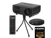Mini HD LED Multimedia Projector VGA USB AV HDMI DVD Home Cinema Theater OUY