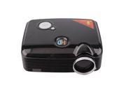 Home Cinema 5000 Lumens Multimedia HD LED Projector 1080P HDMI USB TV DVD blackY