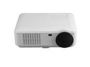 5000 Lumen 1920*1080p Home Theater Movie HDMI USB 3D LCD Panel LED Projector RTC