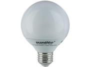 Sunlite SLG14 27K 14 watt G25 Globe CFL Light Bulb Medium E26 Base Warm White