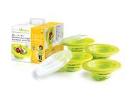 Show N Tell Start Right Pk4 Bowls 6oz with Lids for Portion Nutrition Education