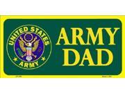 United States US Army Dad Aluminum License Plate SB LP1104