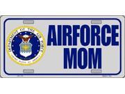 United States US Airforce Mom Aluminum License Plate SB LP1112