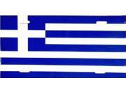 Greece Flag Aluminum License Plate SB LP1429