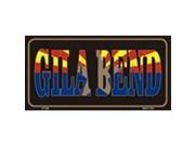 Gila Bend Arizona Flag Aluminum License Plate SB LP1469
