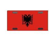 Albania Flag Aluminum License Plate SB LP3953
