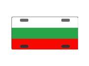 Bulgaria Flag Aluminum License Plate SB LP3981