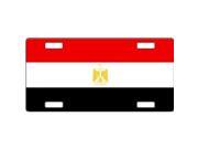Egypt Flag Aluminum License Plate SB LP4006
