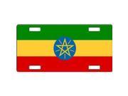 Ethiopia Flag Aluminum License Plate SB LP4010