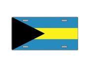 Bahamas Flag Aluminum License Plate SB LP2151