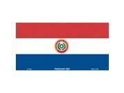 Paraguay OBV Flag Aluminum License Plate SB LP4125