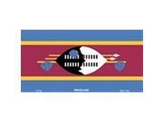 Swaziland Flag Aluminum License Plate SB LP4155