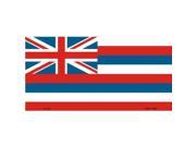 Hawaii State Flag Aluminum License Plate SB LP3575