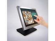 Angel POS Silver Metal Frame Drip Proof 15 Touch Screen Monitor POS TOUCHSCREEN RESTAURANT