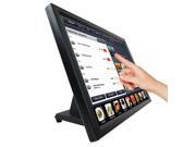 Angel POS NEW 19 Touch Screen POS TFT LCD TouchScreen Black Monitor for Restaurant Kiosk