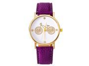 Geneva Ladies Quartz Wristwatches Purple