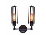 2 light modern concise hallway stair bedroom rural retro industrial edison wall lamp light wall sconce