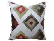 Plutus Red Earth Native Trail Handmade Throw Pillow Double sided 20 x 20