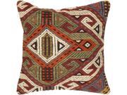 Kilim Decorative Vintage Wool Throw Pillow