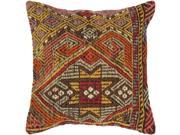 Kilim Decorative Vintage Wool Throw Pillow