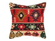 Kilim Decorative Wool Throw Pillow