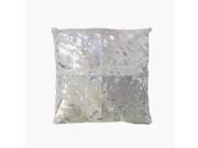 Forest Cowhide Throw Pillow