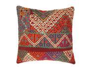 Kilim Decorative Wool Throw Pillow