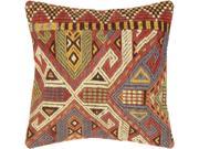 Kilim Decorative Vintage Wool Throw Pillow