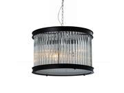 Sussex Glass and Metal 1 Light Pendant