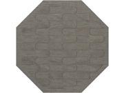 Dover Silver Area Rug Rug Size: Octagon 4' Dover Silver Area Rug Rug Size: Octagon 4'